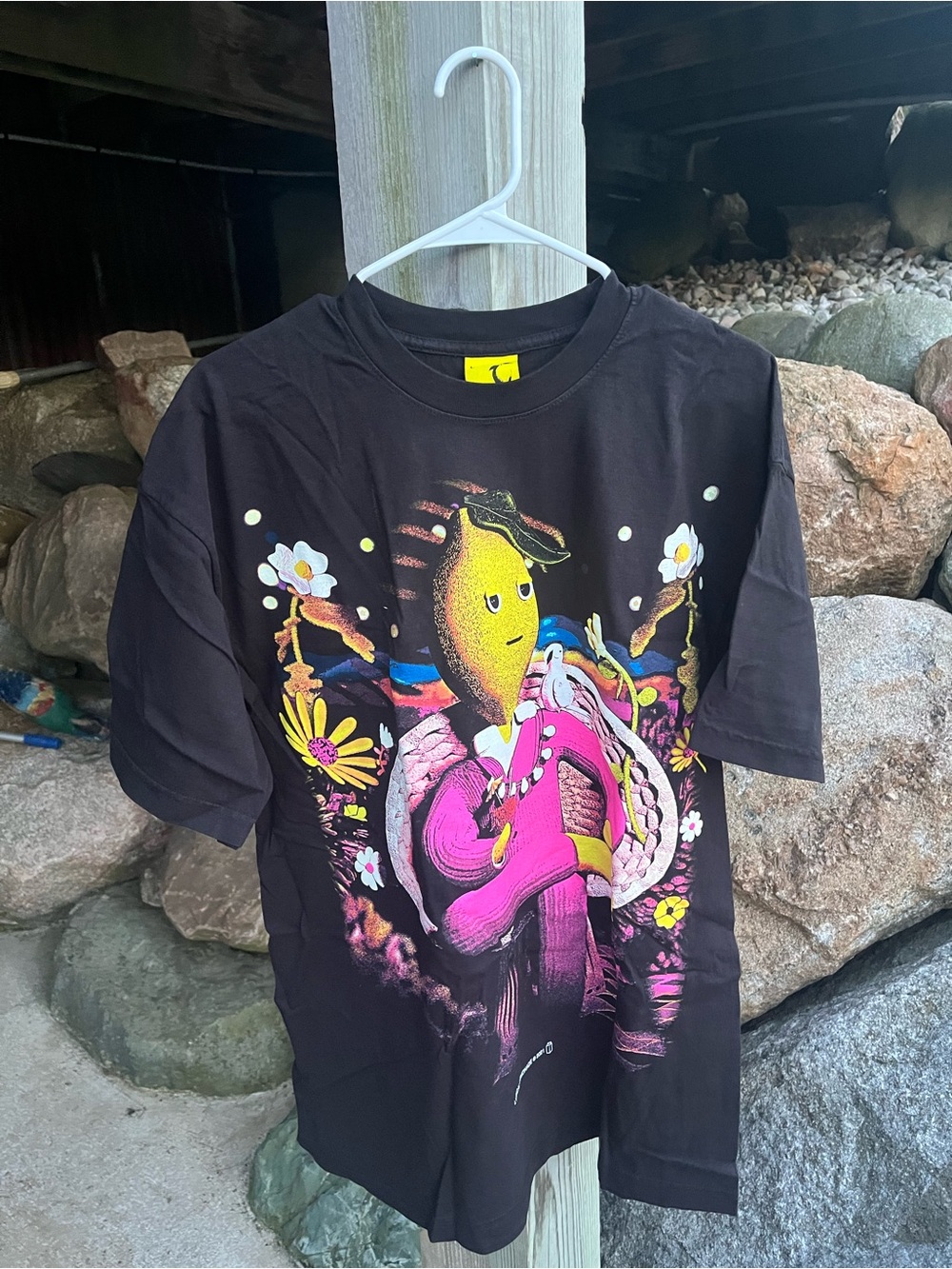 New Black Lyrical Lemonade Vaca Tee